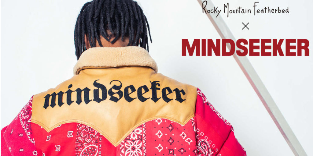 mindseeker×Rocky Mountain Featherbedの一点物プロダクト