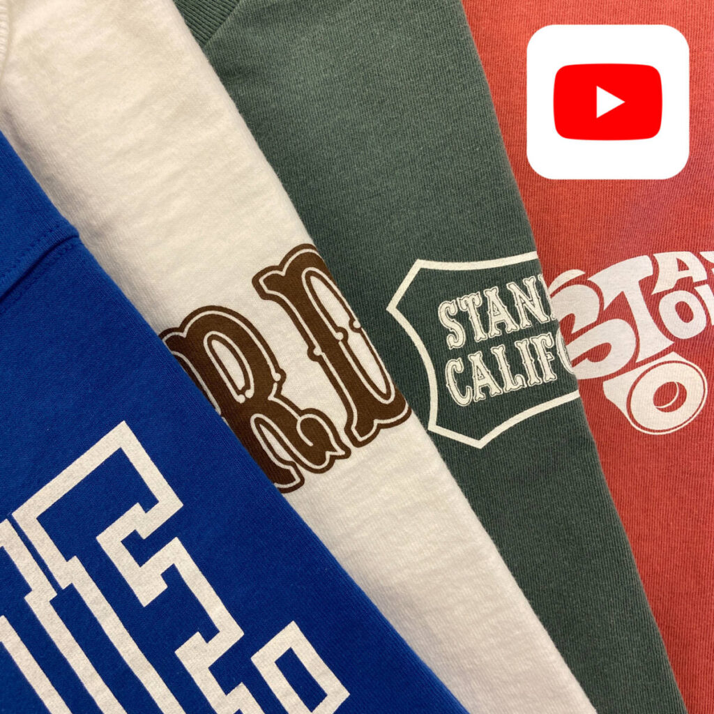 【YouTube】STANDARD CALIFORNIA Tシャツを一挙ご紹介！
