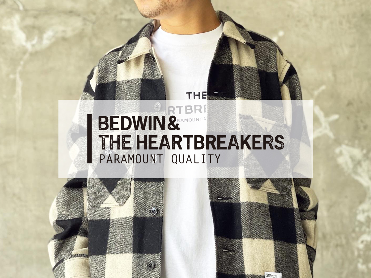 Bedwin & the heartbreakers ハリスツィード コート - ステンカラーコート