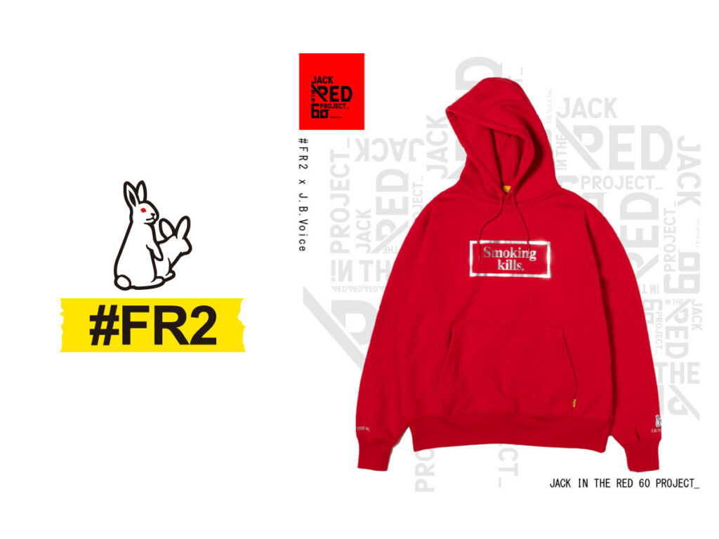 JACK IN THE RED—60 PROJECT— #FR2 × J.B. Voice