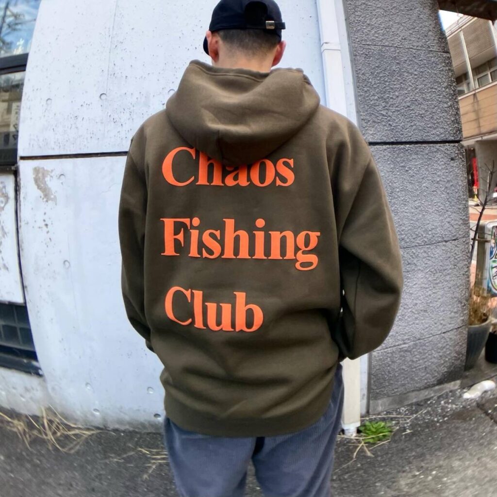 Chaos Fishing Club から待望のスウェットパーカが到着しました 