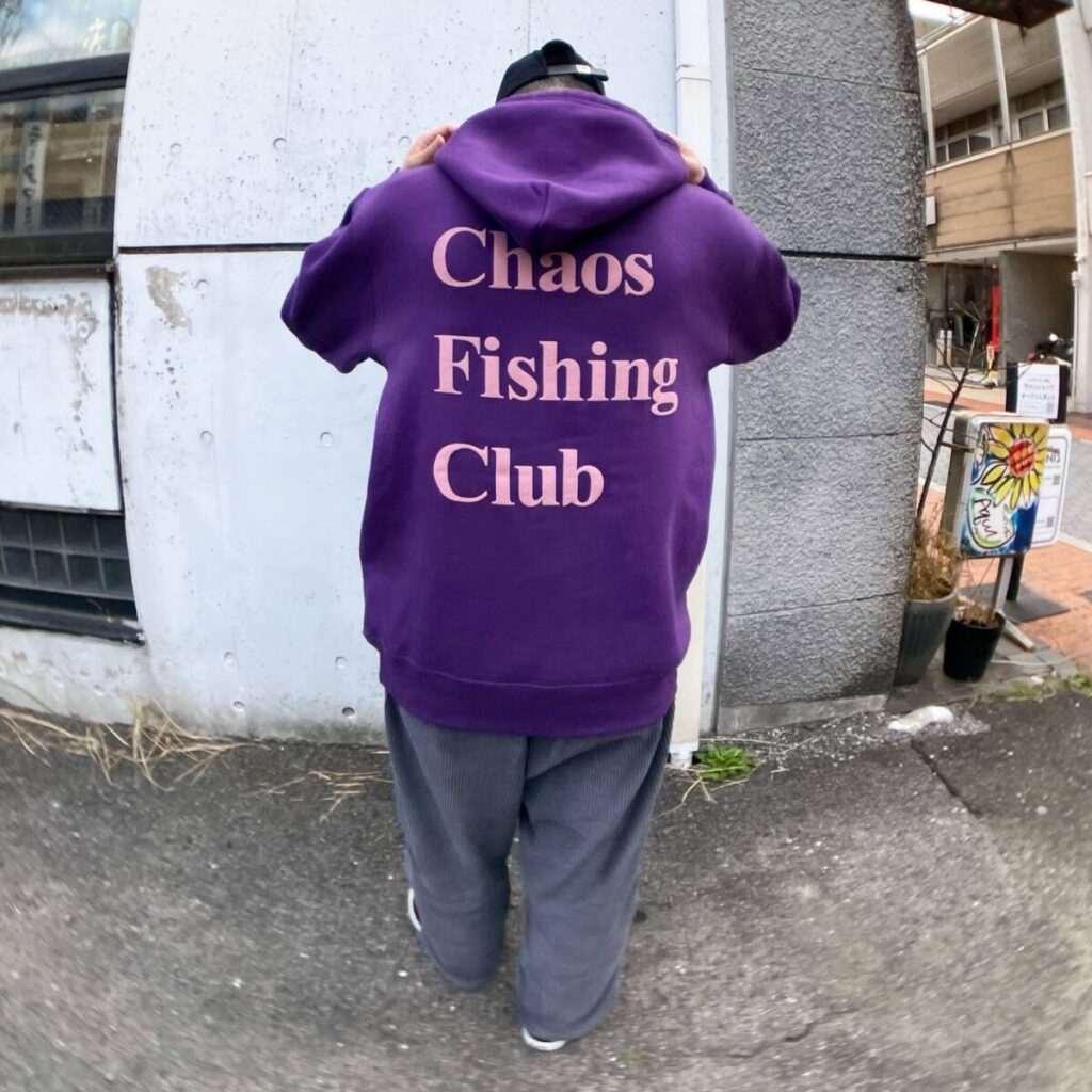 Chaos Fishing Club から待望のスウェットパーカが到着しました 