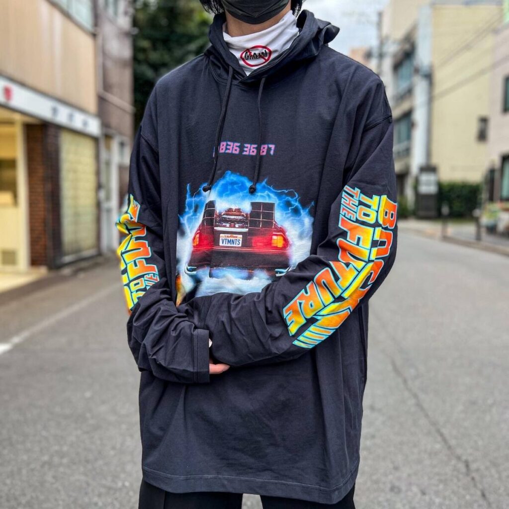 vetements VTMNTS back to the future パーカー-