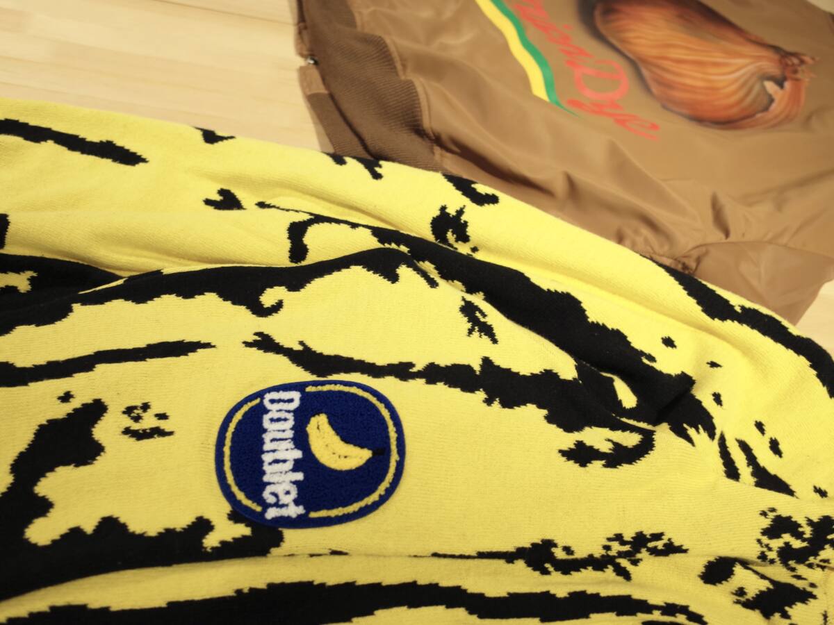 NARUTO RAMEN CHENILLE HOODIE (YELLOW TIE DYE)