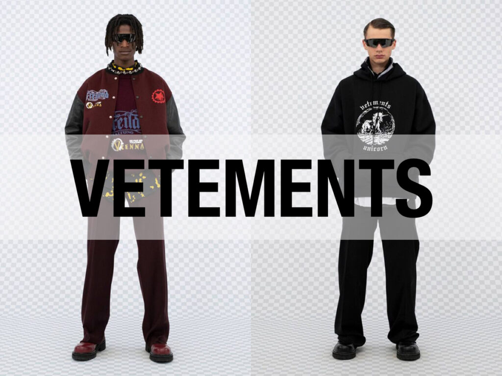 VETEMENTS 22SS COLLECTION LOOK