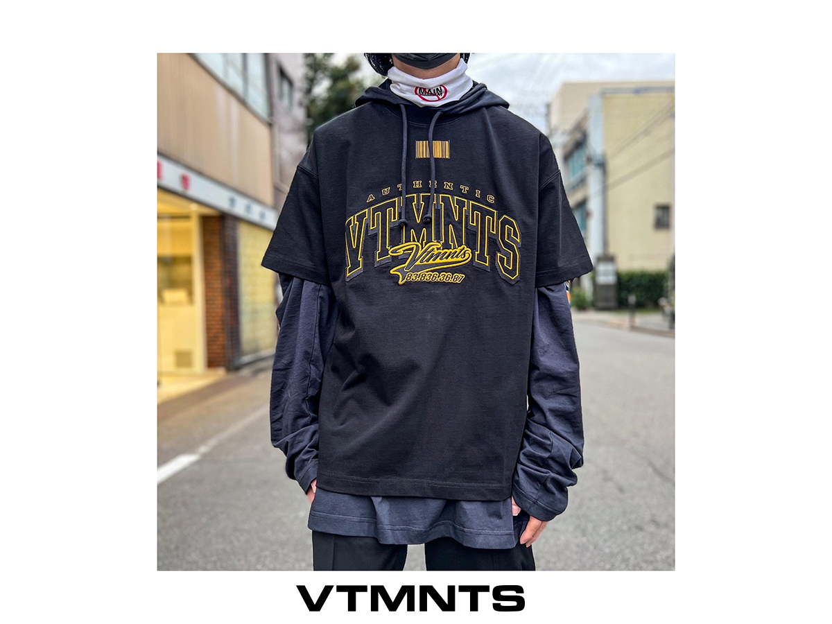 VETEMENTS の新ライン 「VTMNTS」1/25（火）スタート | JACK in the