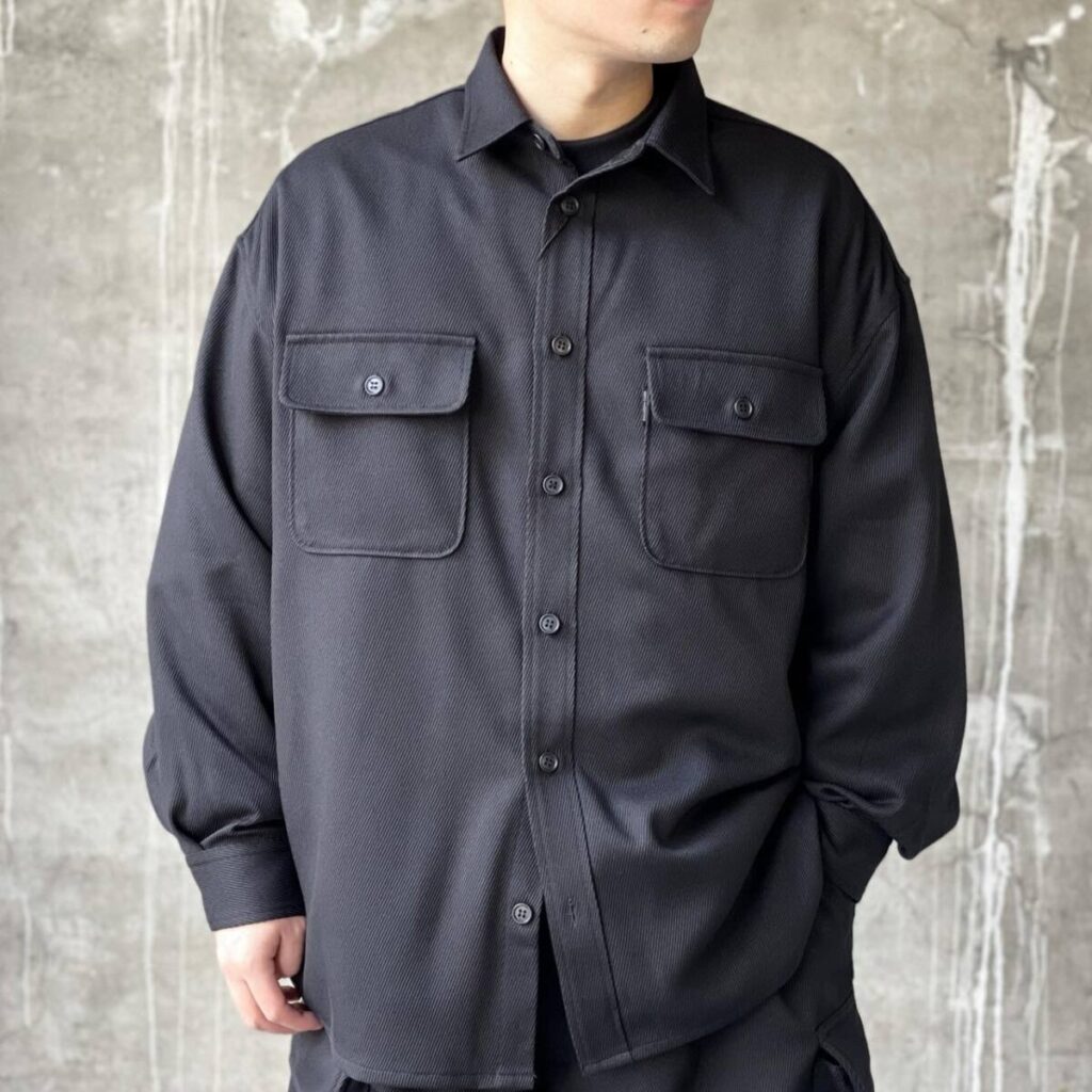 COOTIE Polyester Kersey CPO Shirts 【気質アップ】 36.0%割引