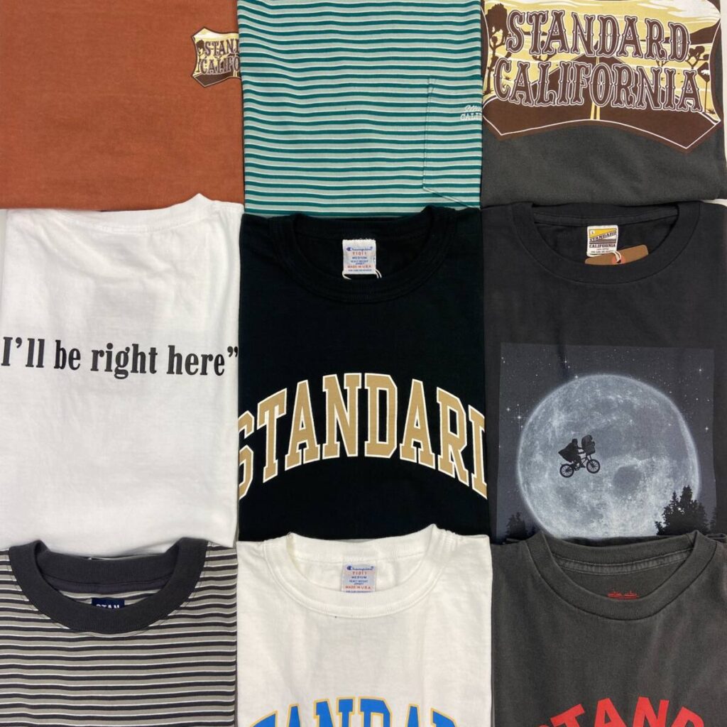 古着風のおすすめプリントTシャツ3選。STANDARD CALIFORNIA