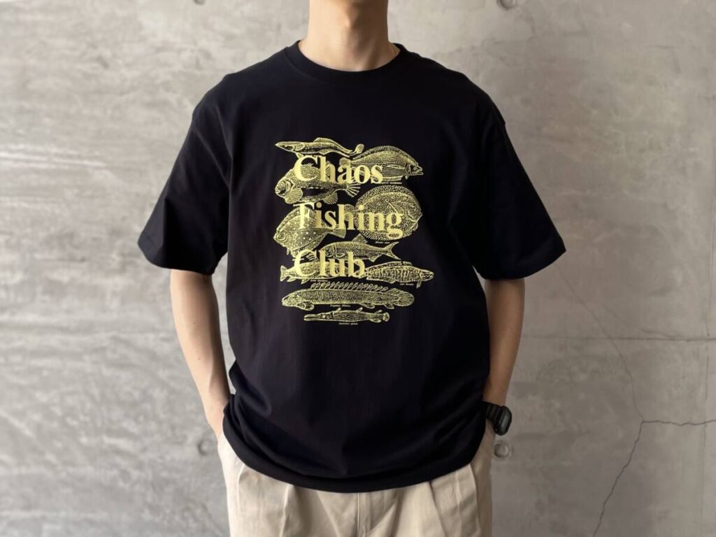Chaos Fishing Club から待望の T シャツが届きました。