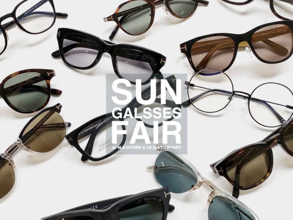 TOM FORD【Sunglasses Fair】6/18（Sat.）START