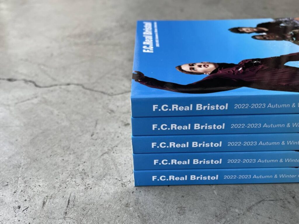 F.C.Real Bristol 2022-23 A/W COLLECTION LOOK BOOK 配布