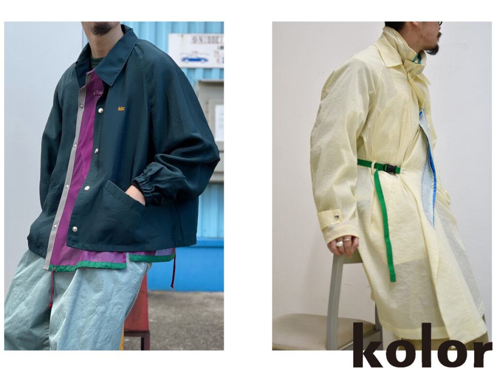 kolor 23SS 2nd Delivery
