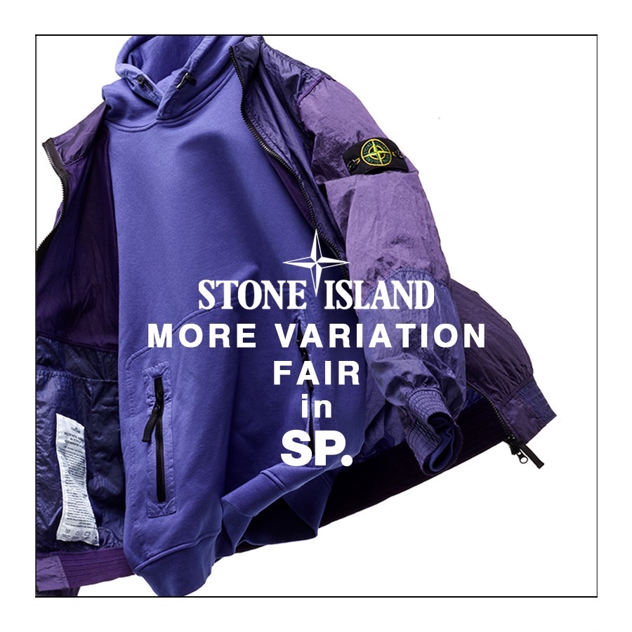 STONE ISLAND MORE VARIATION FAIR in SP.