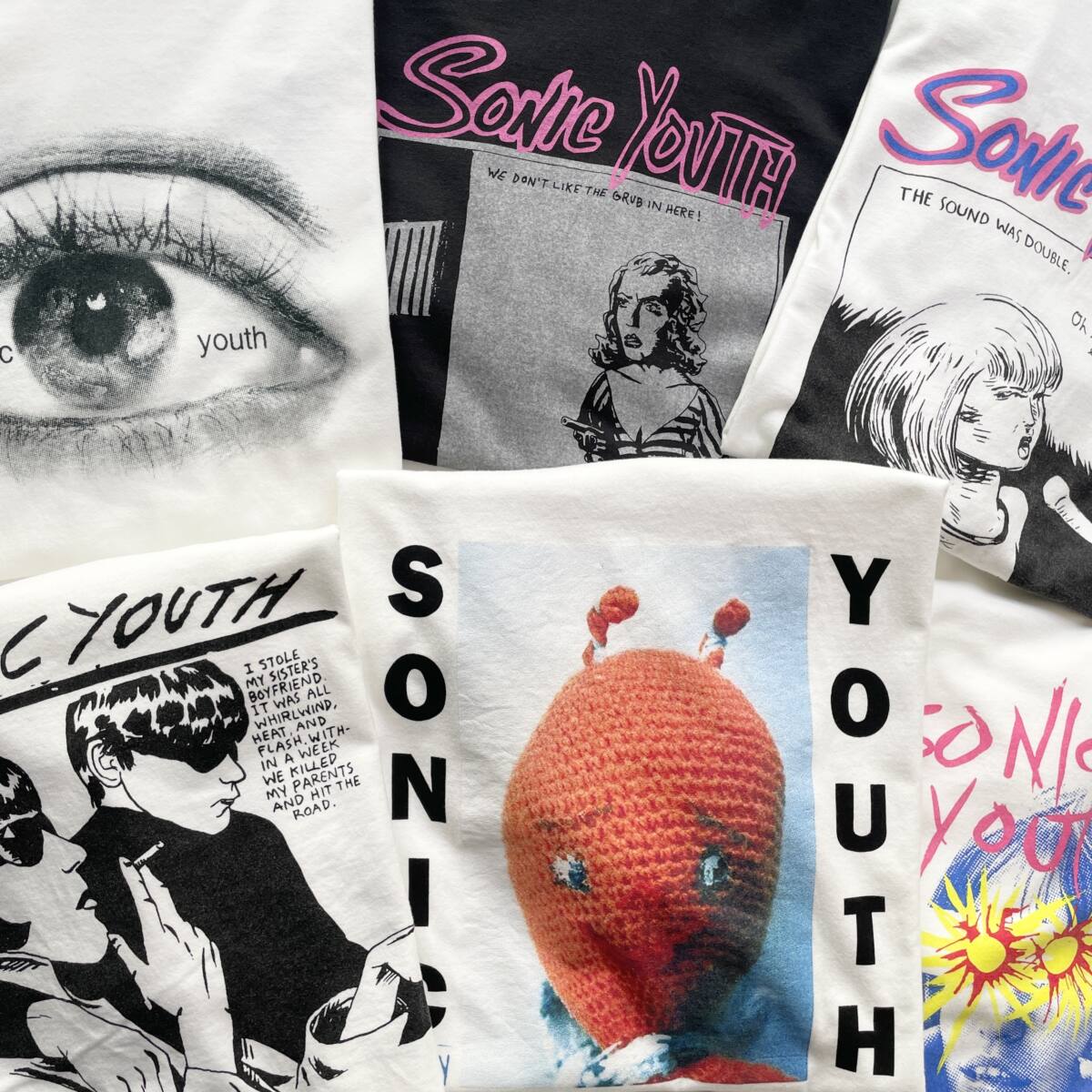 SONIC YOUTHのプリントTシャツ。blurhmsROOTSTOCK | JACK in the NET ...