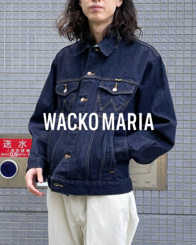 WACKO MARIA × Wrangler 新型が登場。