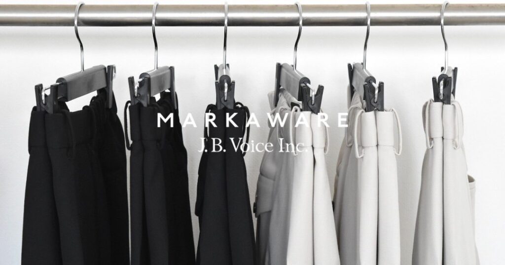 MARKAWARE for J.B. Voice “FLAT FRONT TROUSERS”